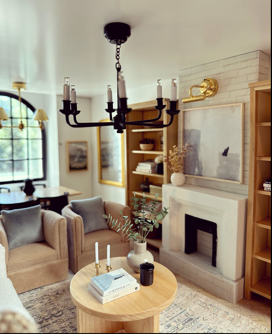 6Arm Chandelier Tiny House Calls